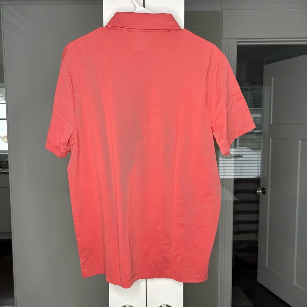 NWT J. Crew Performance Piqué Polo Shirt Short Sleeve Red